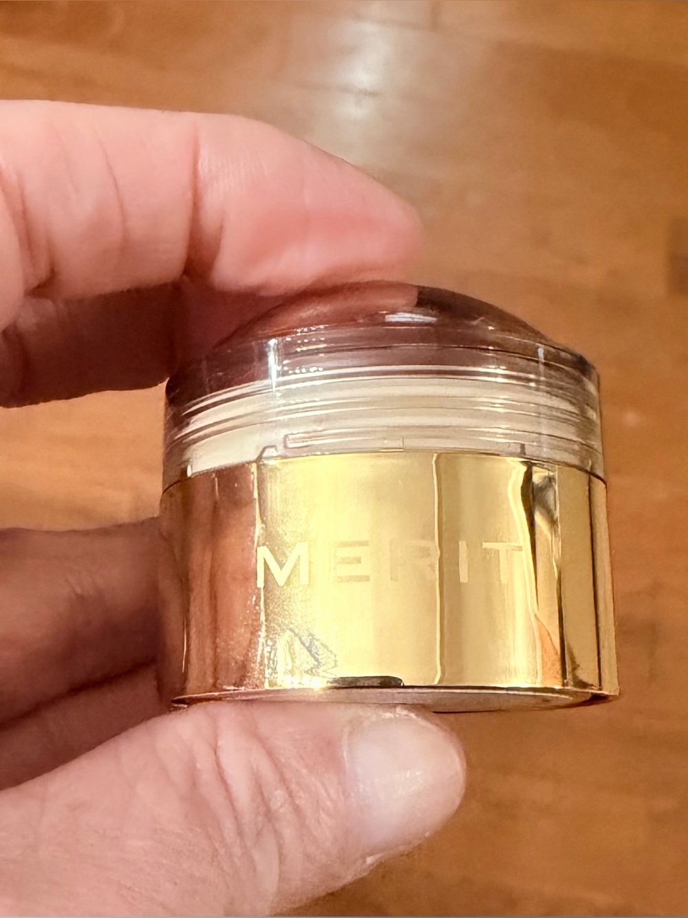 MERIT Flush Balm Cream Blush- Postmodern - deep pink brown